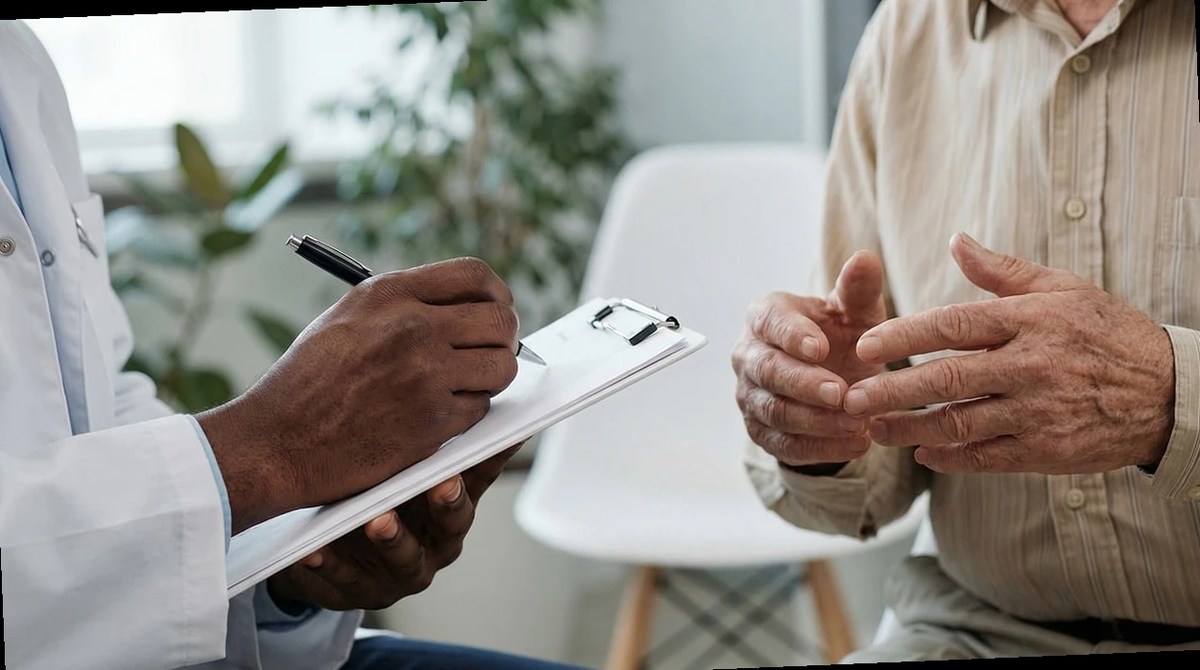 consulta médica para dosis en ancianos